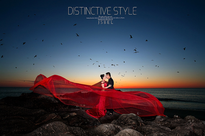 近年来,越来越多的人到北海拍海景旅行婚纱照!