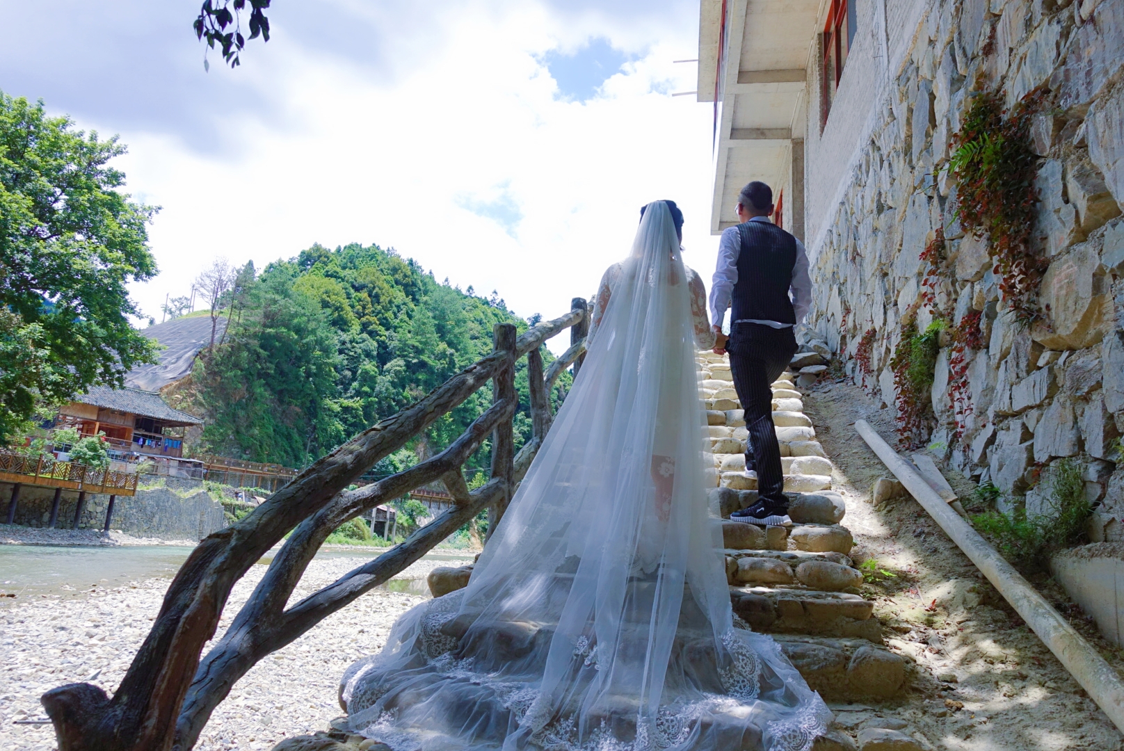 90后旅行结婚拍自己独一无二的婚纱照