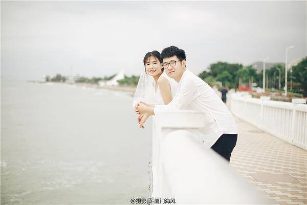 我的第一次婚纱拍摄 客人带着婚纱来厦门旅行