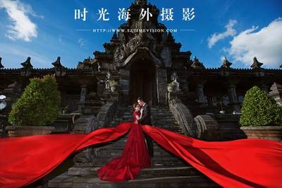 巴厘岛婚纱摄影蜜月旅行,明星婚礼都选择【时光全球旅拍】