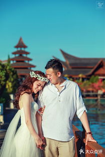 小磊婚礼跟拍摄影工作室 海景绿地花海旅行婚纱摄影套餐